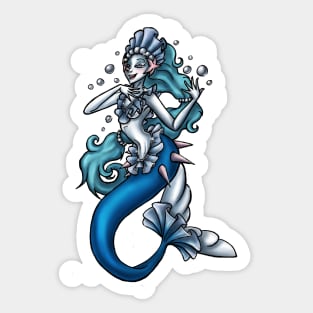 Mermaid Seal Sticker